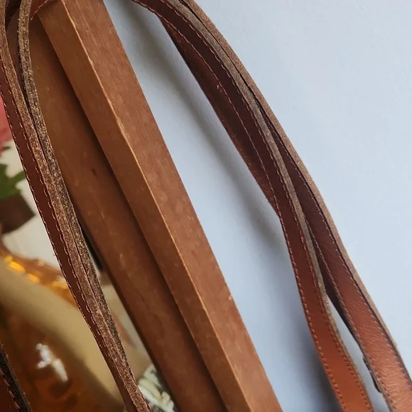 Patricia Nash Spring Wicker Marcianise Satchel/Crossbody & Dust Bag - Picture 8 of 13